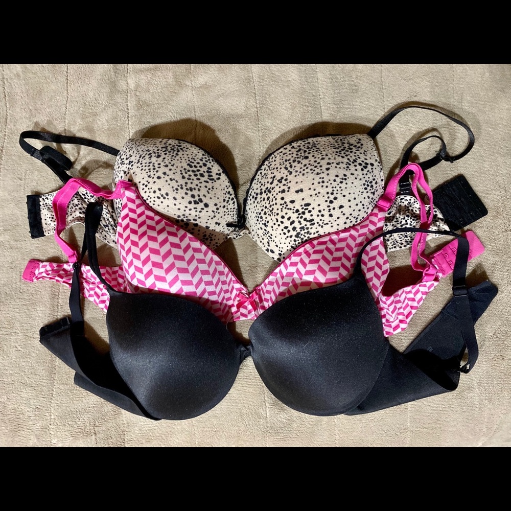 3/$15 34D Bras